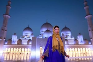 Dubai: rondleiding Grote moskee Sheikh Zayed met fotograaf