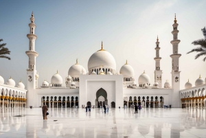 Dubai: Zayedin moskeija & Abu Dhabi Sightseeing Tour: Sheikh Zayed Mosque & Abu Dhabi Sightseeing Tour