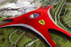 Dubai: Sheikh Zayed Mosque & Ferrari World Entry w/ Transfer