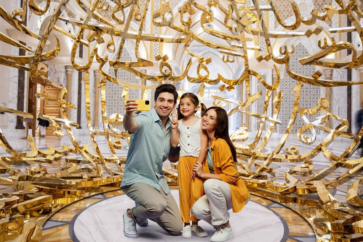 Dubai: Sheikh Zayed Moskee & Qasr Al Watan Tour met ophaalservice