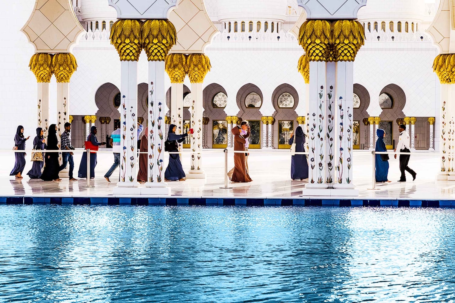 Dubai: Sheikh Zayed Moskee & Qasr Al Watan Tour met ophaalservice