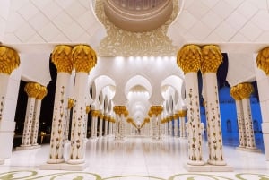 Dubai: Sjeik Zayed-moskeen og Qasr Al Watan-tur med henting