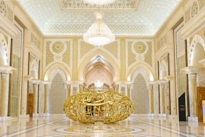 Dubai: Sheikh Zayed Moskee & Qasr Al Watan Tour met ophaalservice