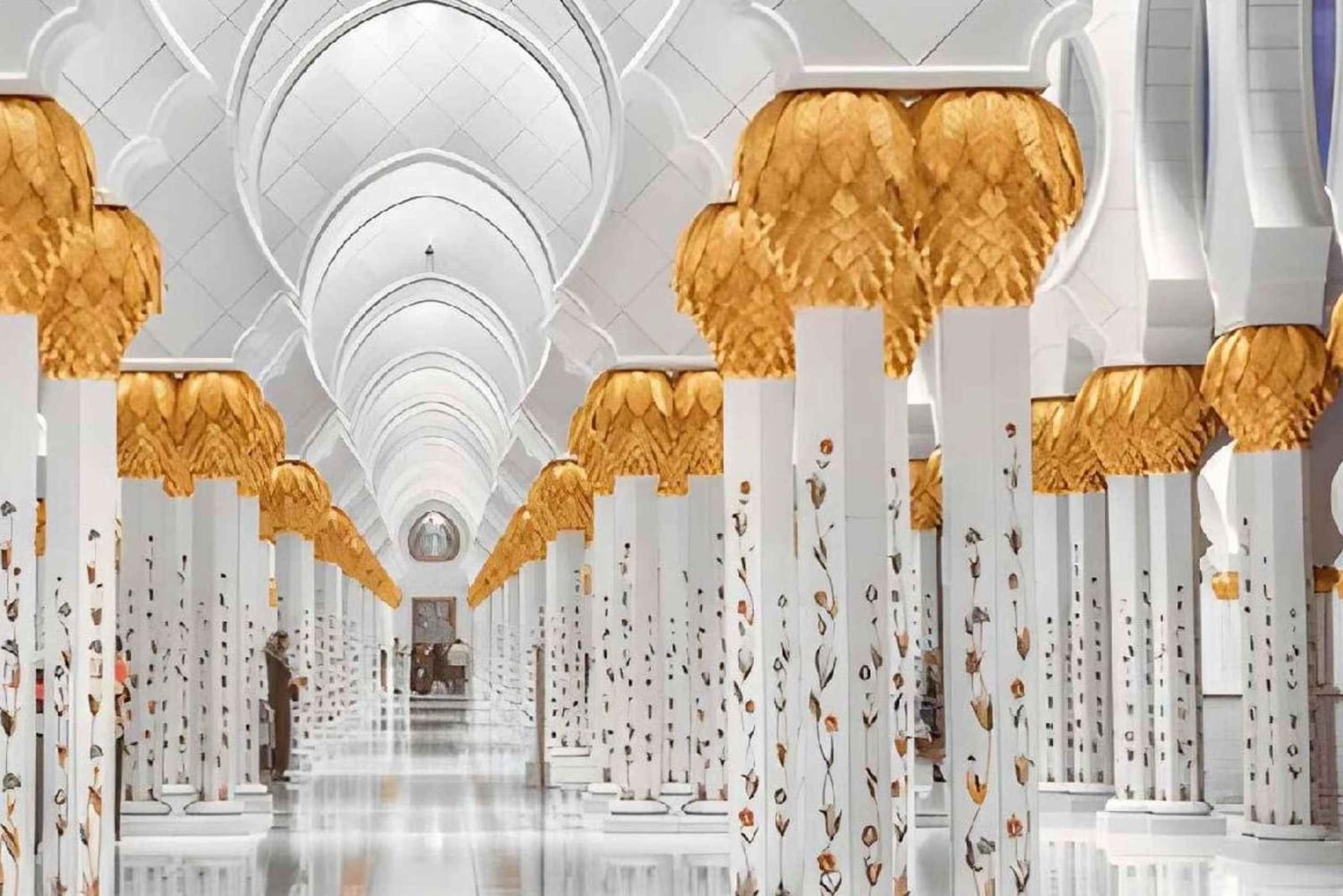 Dubai: Moschea Sheikh Zayed e ingresso a SeaWorld con trasferimento