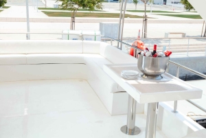 Dubai: Sightseeing med privat yachtcruise forbi Dubai Marina