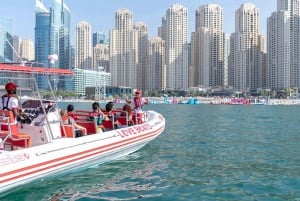 Dubai: Sightseeing Speedboat Tour with Live Tour Guide