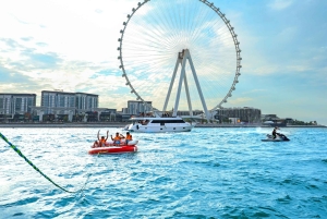 Dubai: Speedboat-Pulled Donut Ride Trip in JBR