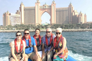 Dubaï : Excursion en bateau rapide à Burj Al Arab et Burj Khalifa
