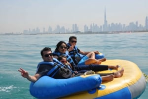 Dubai: tubing in motoscafo intorno al Burj Al Arab