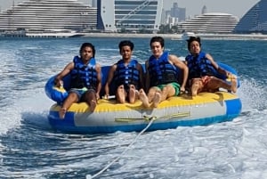 Dubai: Speedboat Tubing Around Burj Al Arab