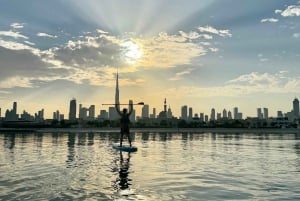 Dubaï : Stand-Up Paddle Boarding avec vue sur Burj Khalifa