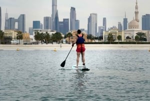 Dubai: Stand-Up Paddle Boarding con vista sul Burj Khalifa