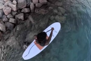 Dubai: Stand-Up Paddle Boarding con vista sul Burj Khalifa