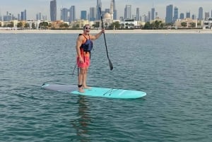 Dubai: Stand-Up Paddle Boarding con vista sul Burj Khalifa