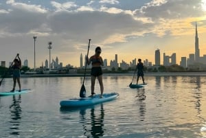 Dubai: Stand-Up Paddle Boarding con vista sul Burj Khalifa