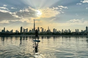 Dubai: Stand-Up Paddle Boarding con vista sul Burj Khalifa