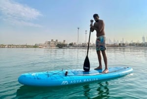 Dubai: Stand-Up Paddle Boarding con vista sul Burj Khalifa