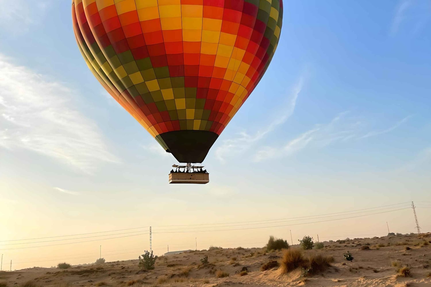 Dubai: Sunrise Hot Air Balloon Ride with Transfers & More