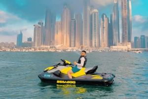 Dubai: Jetskitur i soloppgangen med guide og bilder