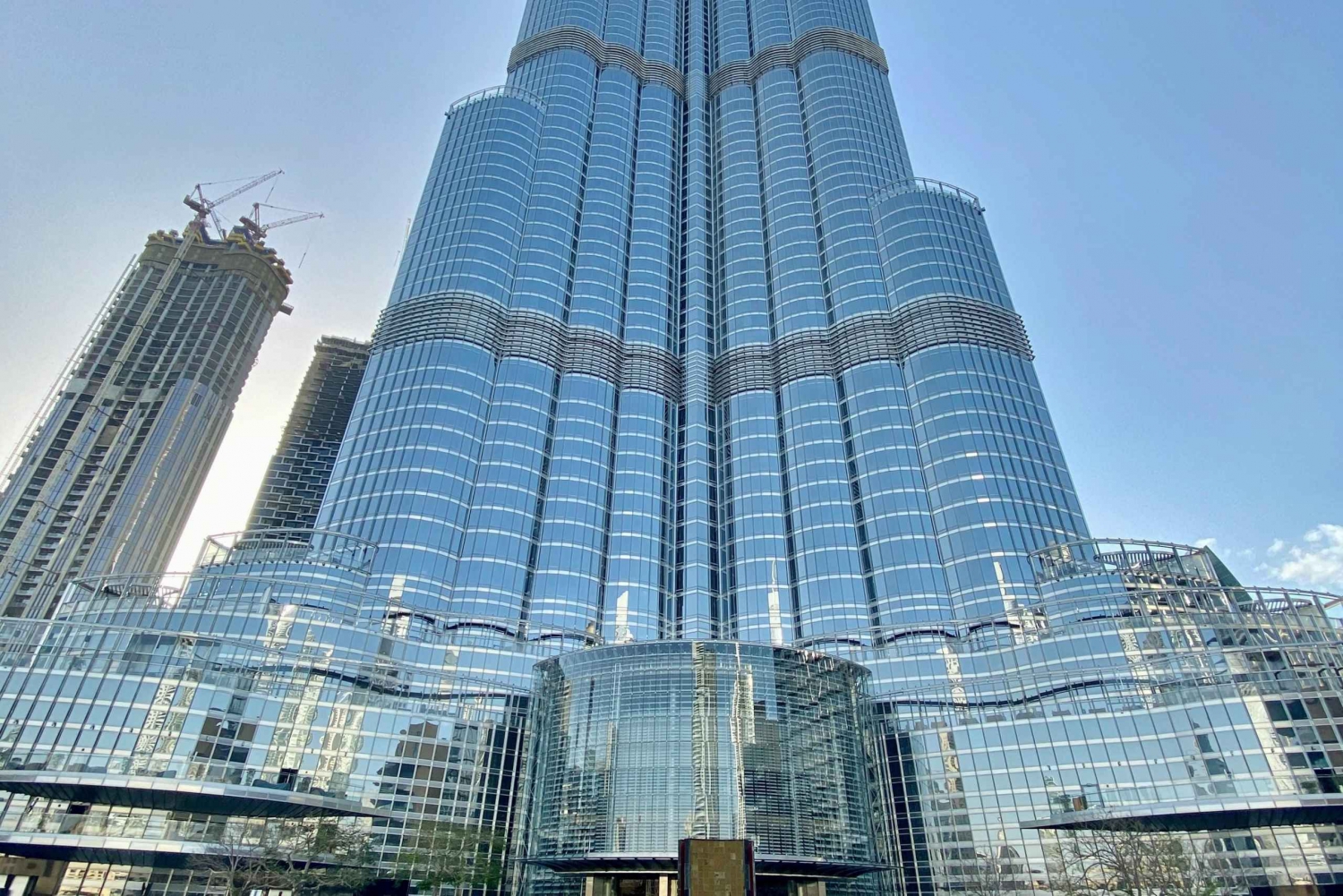 Dubain auringonlaskun kaupunkikierros Burj Khalifan sisäänpääsyn kanssa - koko päivä