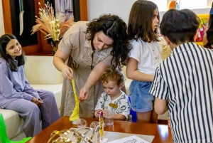 ドバイ：DJ、グリル、ドリンク付きのサンセットメガヨット体験をお楽しみください