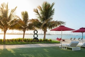 Dubai: The Palm 3-Course Set Menu Meal and Beach Club Access