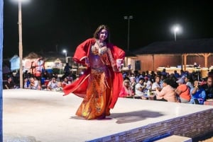 Dubai: Excursión con cena barbacoa, paseo en camello y espectáculo tradicional
