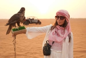 Dubai: Tour con cena barbecue, giro in cammello e spettacolo tradizionale