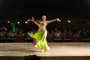 Dubai: Excursão com jantar de churrasco, passeio de camelo e espetáculo tradicional