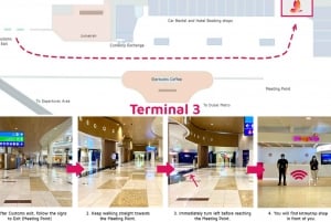 Dubai: Turist eSIM/SIM-kort med data og minutter