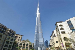 Fra Dubai Lufthavn: 5-timers bytur med Burj Khalifa-entré