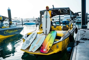 Dubai wakesurfing og wakeboarding: Snacks og drikkevarer inkluderet!