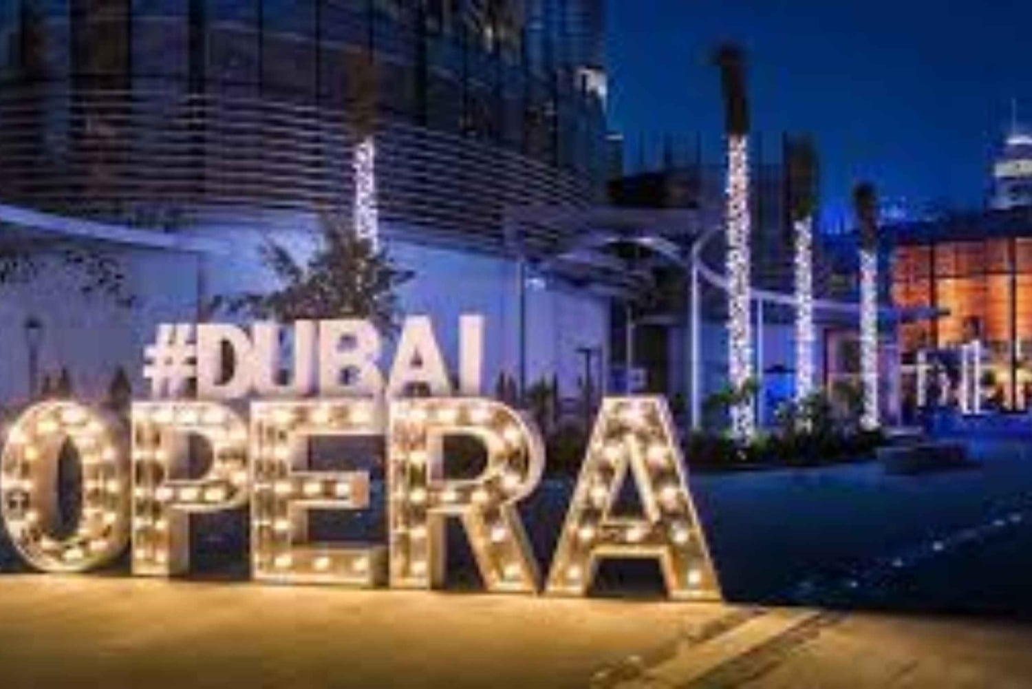 Dubaï : Visite à pied, architecture et histoire de l'Opéra de Dubaï