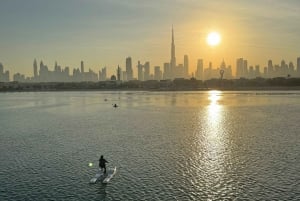 Dubai: Water bike experience with Burj Khalifa views