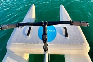 Dubai: Esperienza in bici d'acqua con vista sul Burj Khalifa