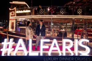 Dubai: Water Canal Cruise and La Perle Show with Dinner