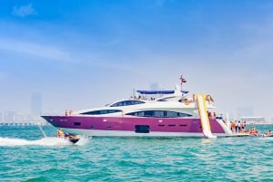 Dubai: Ride & Slide with Swimming, Snorkeling and BBQ Lunch