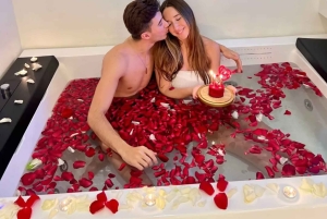 ドバイのオアシスモールで人気のフラワーバスとマッサージをお楽しみください