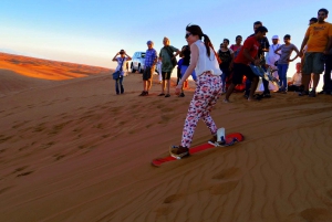 Dune Drive Sand Board Camel Ride Dinner Buffet Dubai