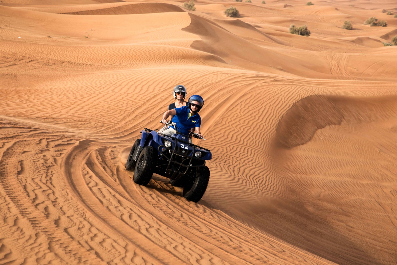 Dunes Quad Bike, Camel Ride & BBQ Shore Excursion in Dubai ...