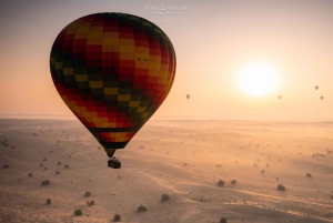 Stunning Sunrise Hot Air Balloon Ride over Dubai Desert
