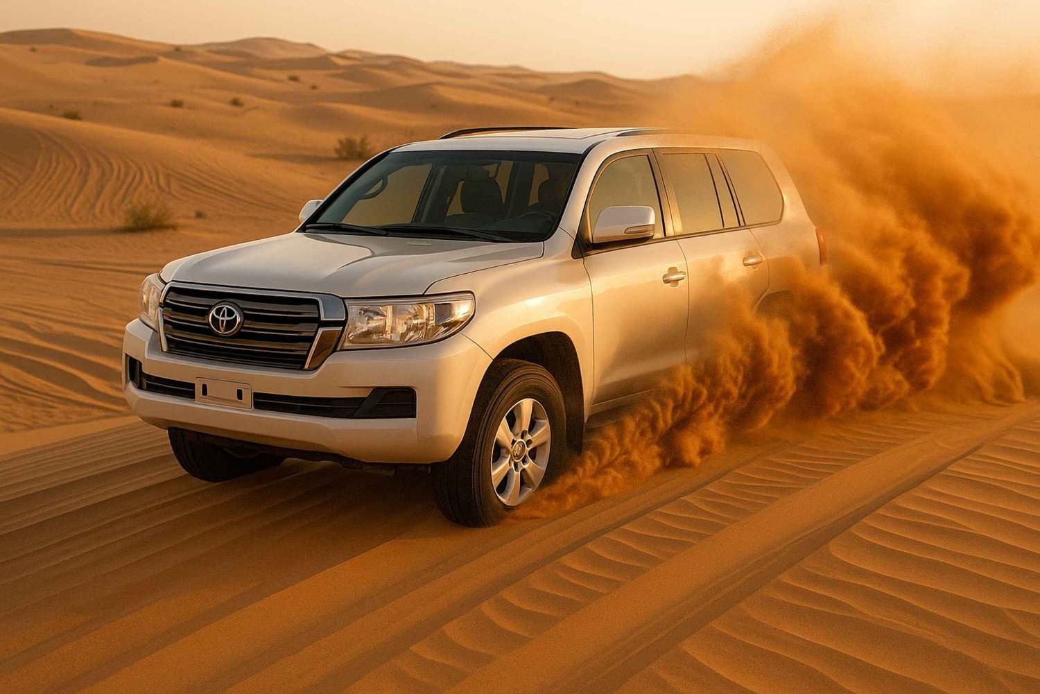 Evening Desert Safari Dubai ,Dune Bashing Camel Ride & Shows