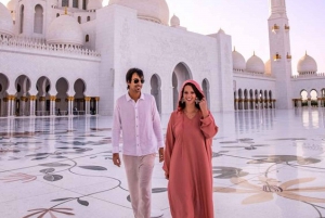 Depuis Abu Dhabi : 50% de réduction sur une visite d'une jounée, mosquée, plan du patrimoine