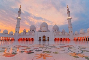 Abu Dhabista: 50% pois kokopäiväretkestä, moskeija, kulttuuriperintösuunnitelma