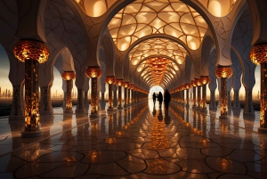 De Abu Dhabi: 50% de desconto em excursão de 1 dia, mesquita, plano de patrimônio