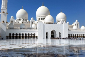 Desde Dubai: Visita de un día a Abu Dhabi con la Mezquita y el Palacio de los Emiratos