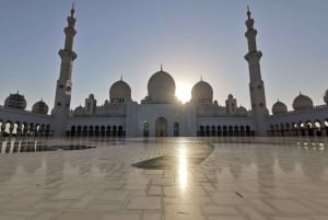 Desde Dubai: Excursión de un día a Abu Dhabi con entrada a Warner Bros World