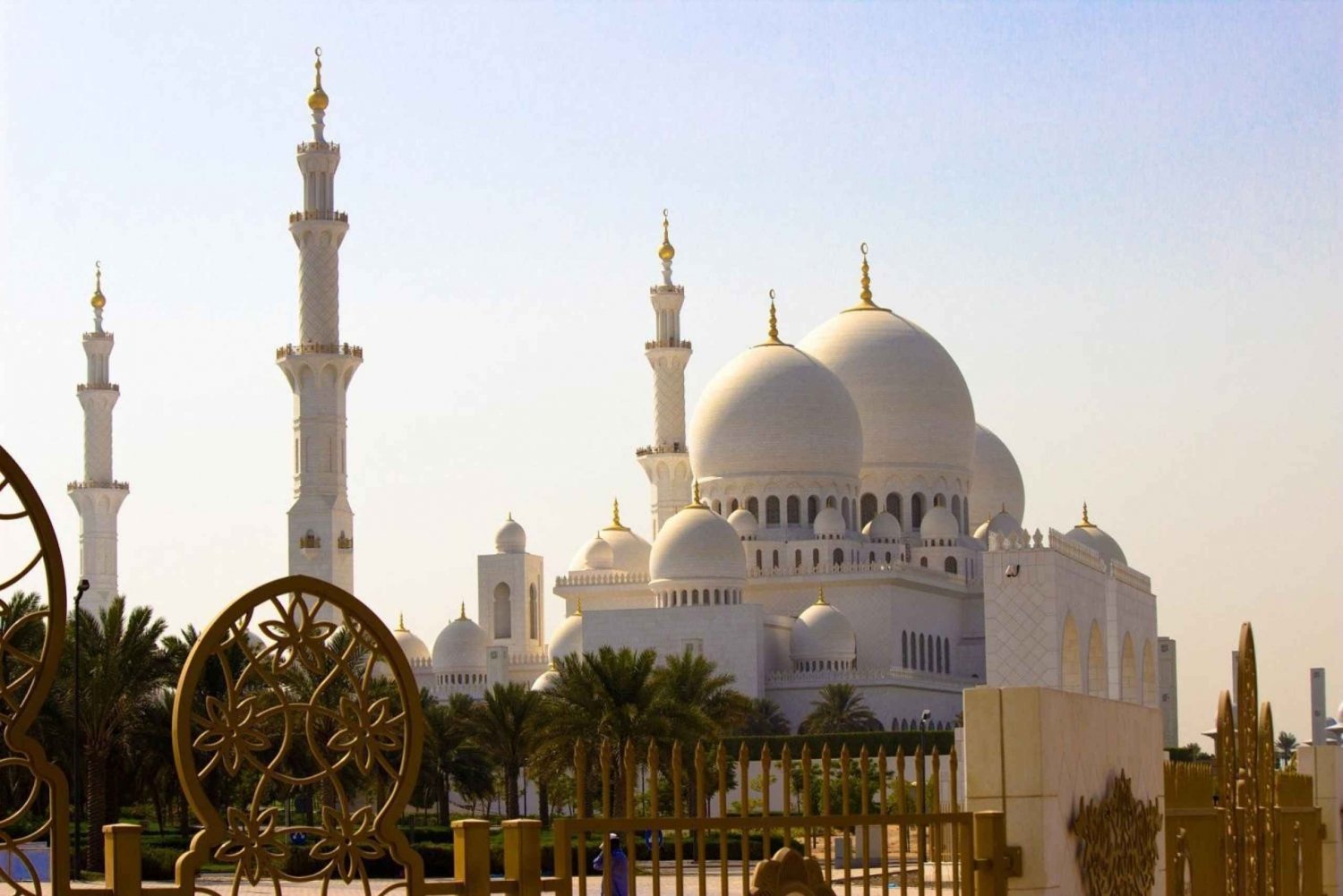 Från Dubai: Abu Dhabi moské, palats, ö, kulturarvstur
