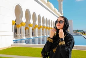 Från Heldagsutflykt till Abu Dhabi med Louvren och moskén
