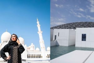 Fra Abu Dhabi heldagstur med Louvre og moské